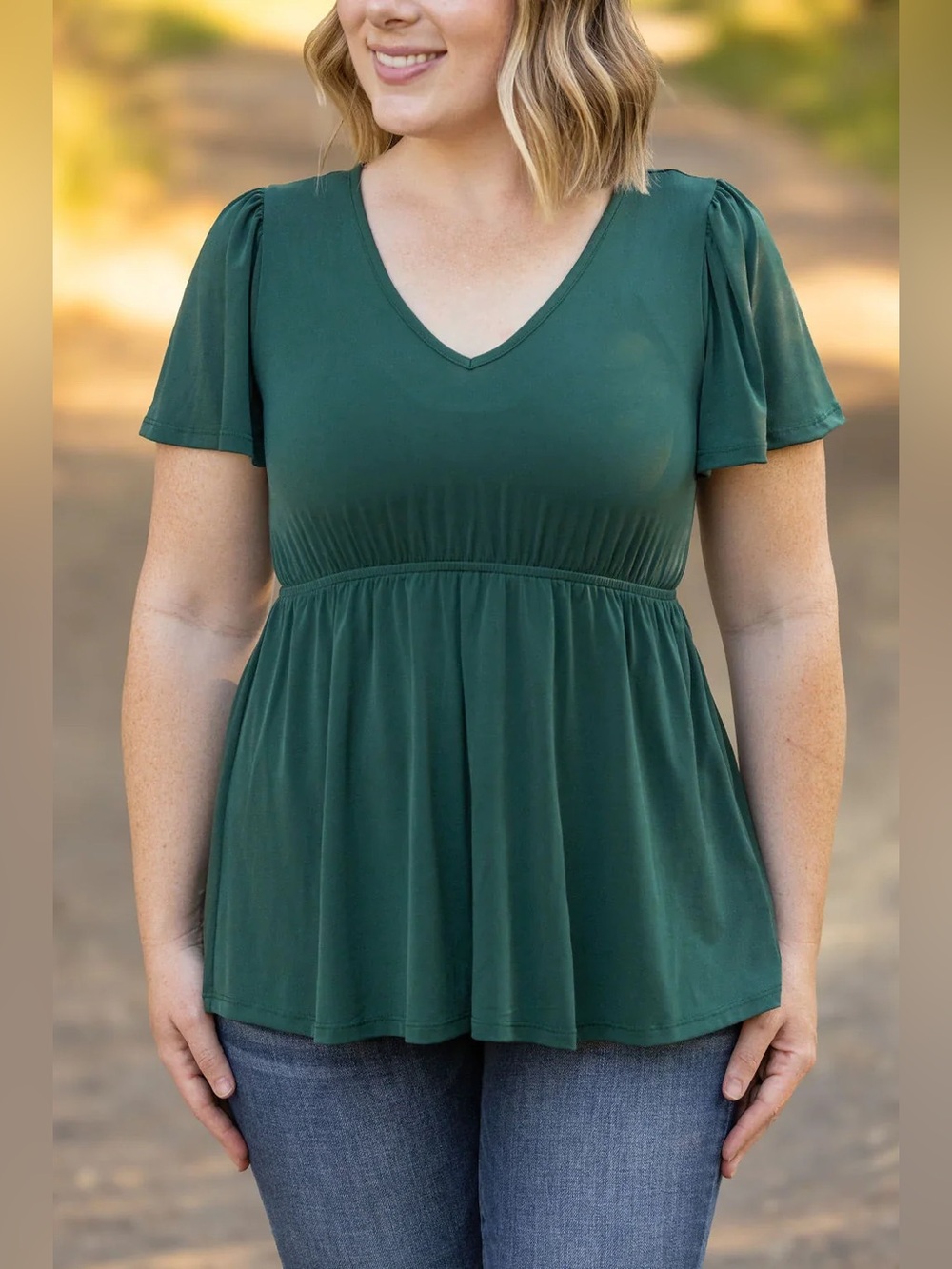 Michelle Mae Emery Ruffle Top